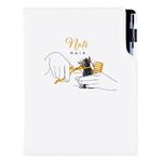 Notes KADERNÍCKY Hair - DESIGN B6 linajkový