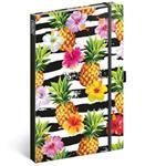 Notes linajkový A5 - Ananásy