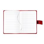 Notes MAGENETIC B6 linajkový - čierna/červená