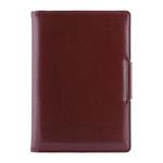 Notes Metalic B6 linajkový - hnedá