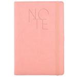 Notes POLY A5 bodkovaný - svetlo ružová