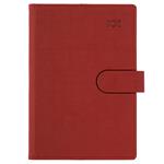 Notes SPLIT A5 linajkový - červená