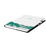 Notes - zápisník DESIGN A4 bodkovaný - biela - hory