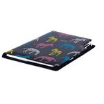 Notes - zápisník DESIGN A5 štvorčekový - čierna - zebra