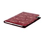 Notes - zápisník DESIGN B6 linajkový - bordová - Maluch