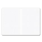 Notes - zápisník DESIGN B6 štvorčekový - bordová - Víno