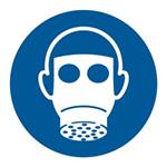 Používaj respirátor - SYMBOL, samolepka 100x100