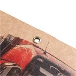 Šesťmesačný kalendár Sixto Kraft skládaný český so špirálou 2027 - sivý