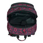 Školská sada Core Red Polygon - batoh, peračník, vrecko