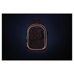 Školská sada Core Red Polygon - batoh, peračník, vrecko