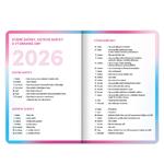 Školský diár - Ružová (september 2025 – december 2026)