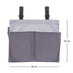 Školský organizér Sivý