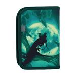 Školní penál klasik dvě chlopně Drak