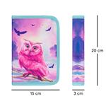 Školský peračník klasik dve chlopne Sova