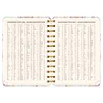 Špirálový 18-mesačný diár Petito - Ružová Mramor 2025/2026