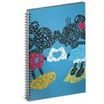 Špirálový blok Mickey – Kiss, linajkový, A4