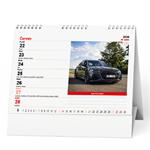 Stolový kalendár 2026 Autá