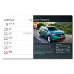 Stolový kalendár 2026 - Autá