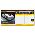 Stolový kalendár 2026 - Auto kalendár