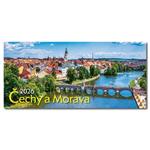 Stolový kalendár 2026 - Čechy a Morava
