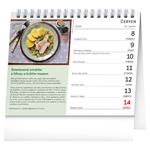Stolový kalendár 2026 Česká kuchyňa