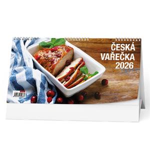 Stolový kalendár 2026 Česká vareška