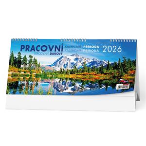 Stolový kalendár 2026 Daňový kalendár - Príroda