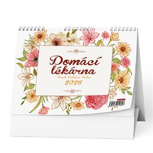 Stolový kalendár 2026 Domáca lekáreň (Renata Raduševa Herber)