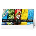 Stolový kalendár 2026 Farebný svet