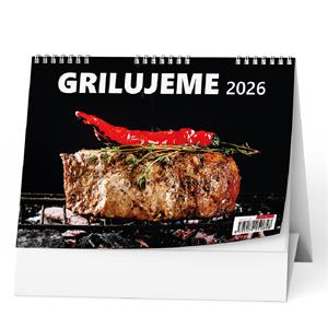 Stolový kalendár 2026 Grilujeme