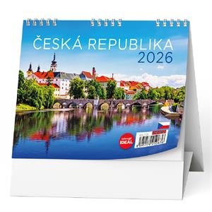 Stolový kalendár 2026 IDEÁL - Česká republika