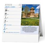 Stolový kalendár 2026 IDEÁL - Hrady a zámky