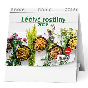 Stolový kalendár 2026 IDEÁL - Liečivé rastliny