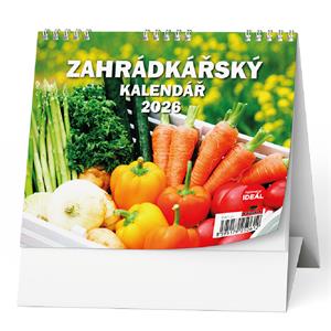 Stolový kalendár 2026 IDEÁL - Záhradkársky kalendár