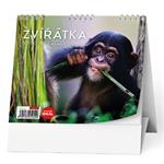 Stolový kalendár 2026 IDEÁL - Zvieratká celého sveta