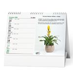 Stolový kalendár 2026 Izbové kvety