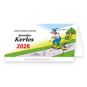 Stolový kalendár 2026 - Jaroslav Kerles
