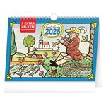 Stolový kalendár 2026 Josef Lada s extra veľkým kalendáriom