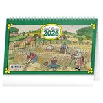 Stolový kalendár 2026 Josef Lada