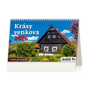 Stolový kalendár 2026 - Krásy vidieka