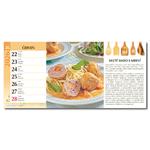 Stolový kalendár 2026 - Kuchárka