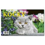 Stolový kalendár 2026 - Mačky