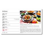 Stolový kalendár 2026 - Medzinárodná kuchárka