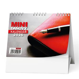Stolový kalendár 2026 MINI daňový kalendár
