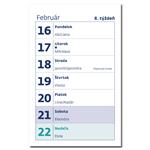 Stolový kalendár 2026 - MINI kalendár
