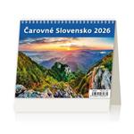 Stolový kalendár 2026 MiniMax - Čarovné Slovensko