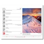 Stolový kalendár 2026 - MiniMax České a slovenské hory