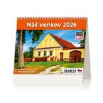 Stolový kalendár 2026 - MiniMax Náš vidiek