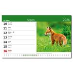 Stolový kalendár 2026 - Naša príroda