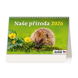 Stolový kalendár 2026 - Naša príroda